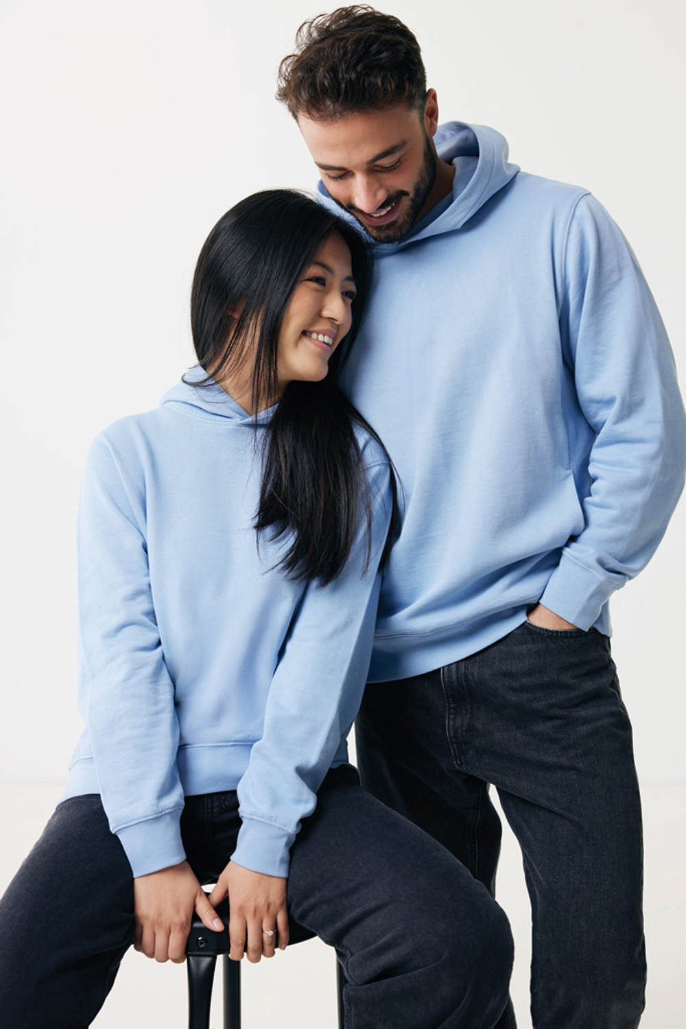 Худи Iqoniq Yengo из переработанного хлопка, унисекс, 280 г/м²