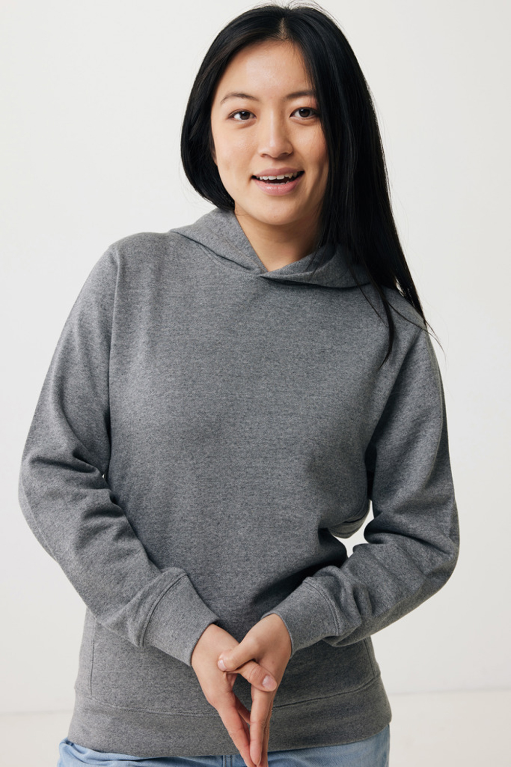 Худи Iqoniq Yengo из переработанного хлопка, унисекс, 280 г/м²