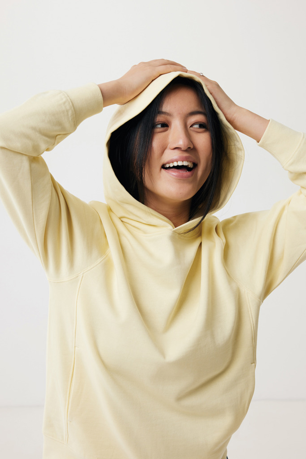 Худи Iqoniq Yengo из переработанного хлопка, унисекс, 280 г/м²