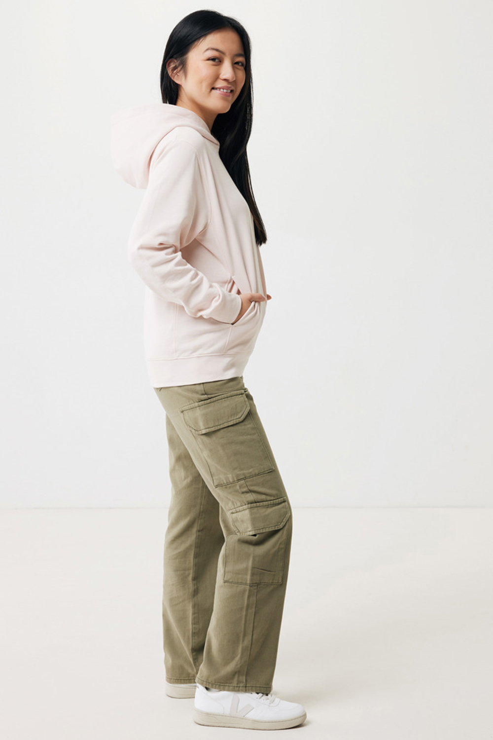 Худи Iqoniq Yengo из переработанного хлопка, унисекс, 280 г/м²