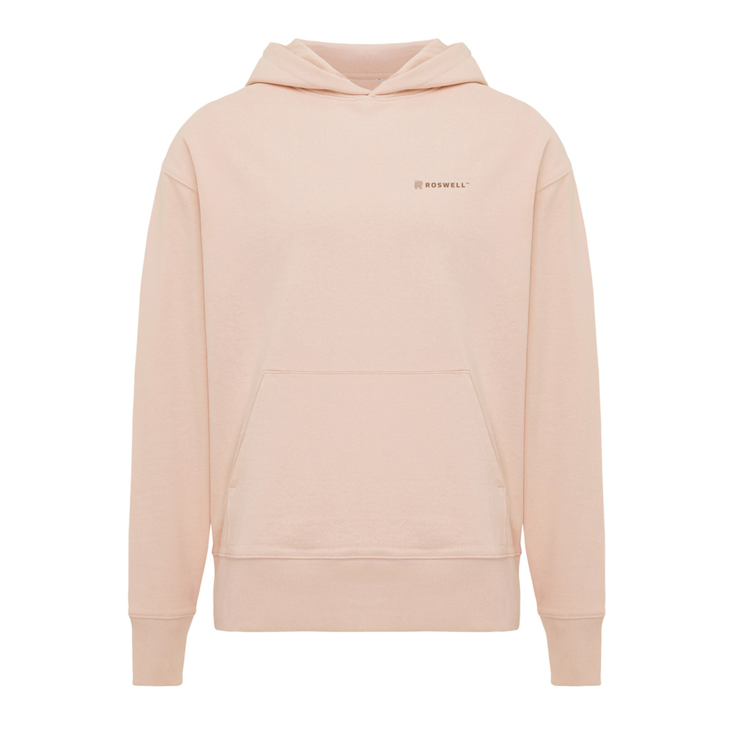 Худи Iqoniq Yoho из переработанного хлопка, свободный крой, унисекс, 340 г/м²