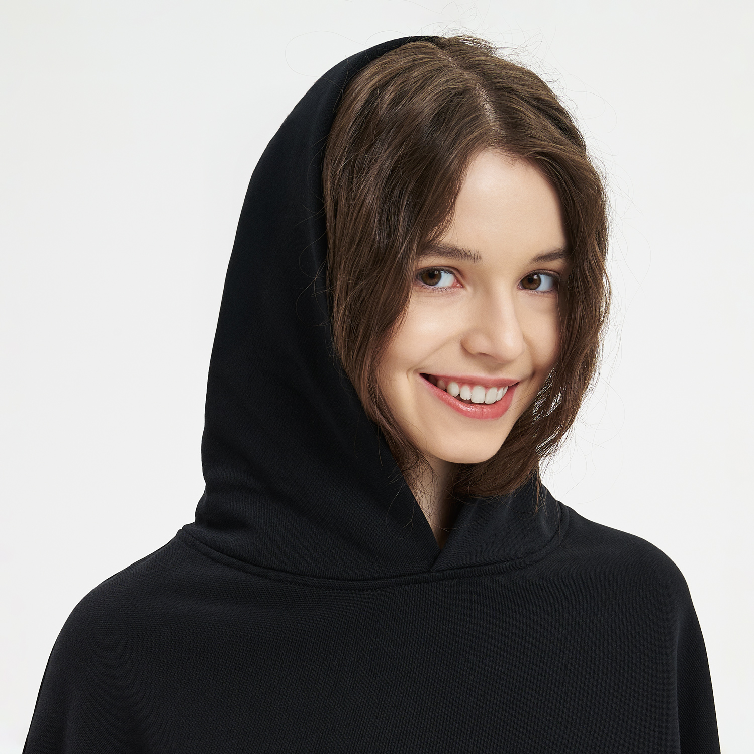 Худи оверсайз унисекс Фьюжн (Fusion), черный, размер 3XL/4XL