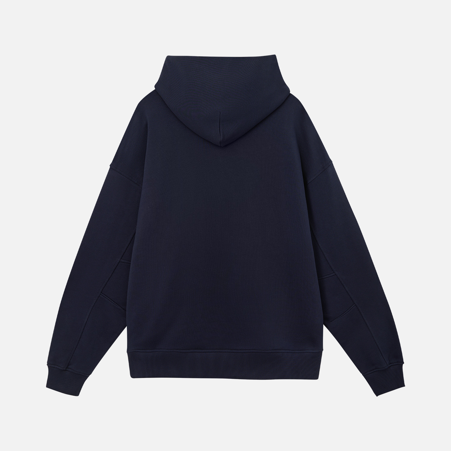 Худи оверсайз унисекс Фьюжн (Fusion), темно-синий, размер XL/2XL