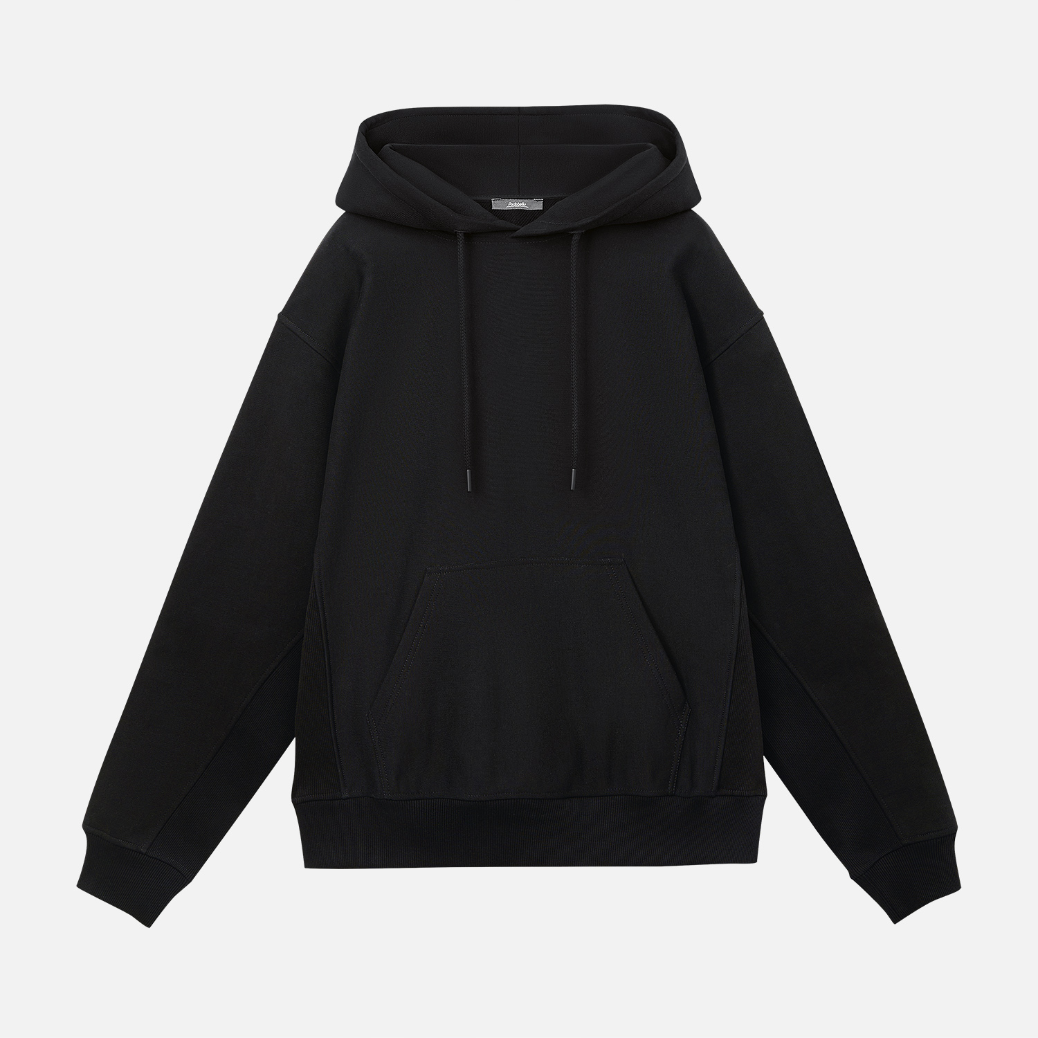 Худи релакс унисекс Адвенче (Adventure), черный, размер M/L