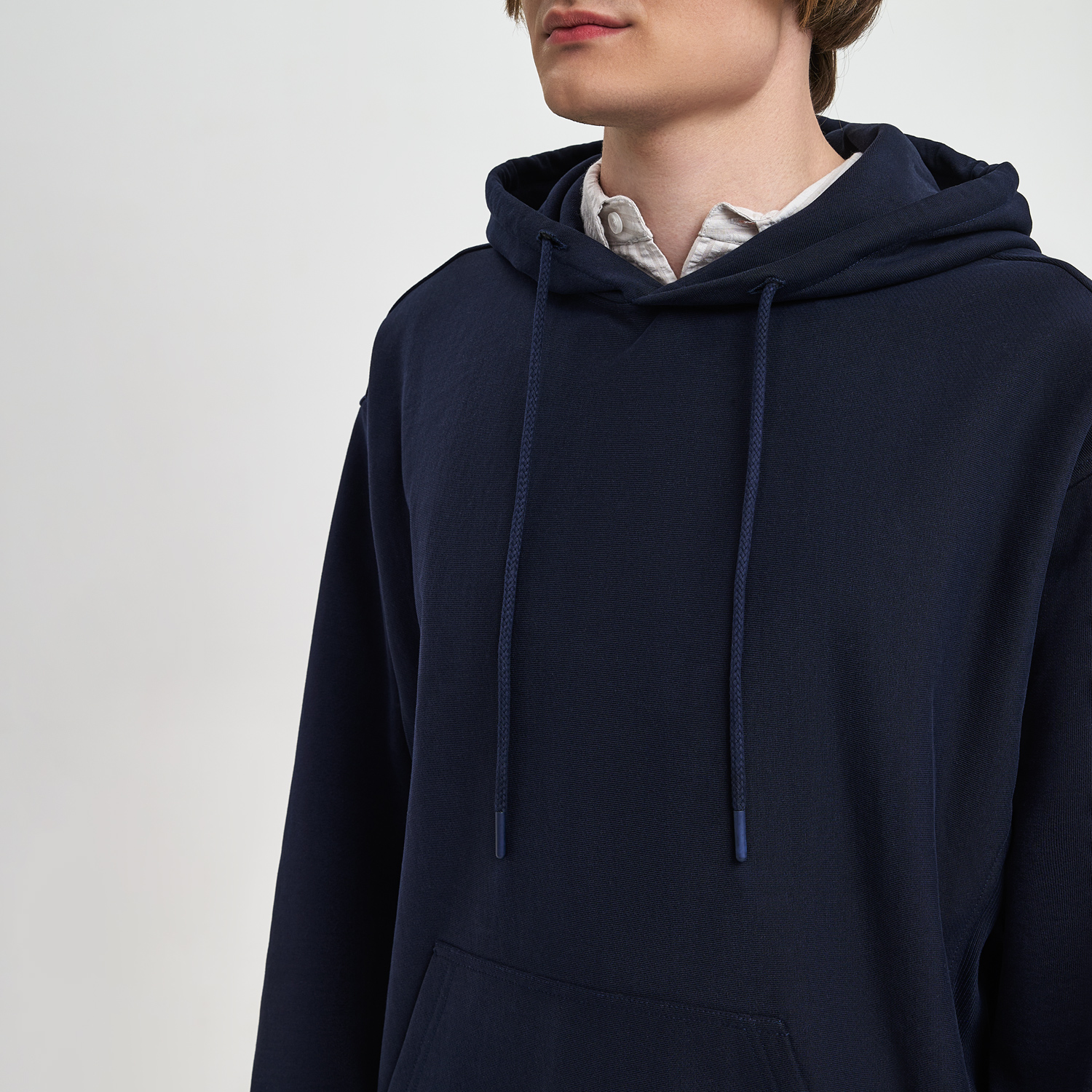 Худи релакс унисекс Адвенче (Adventure), темно-синий, размер XL/2XL