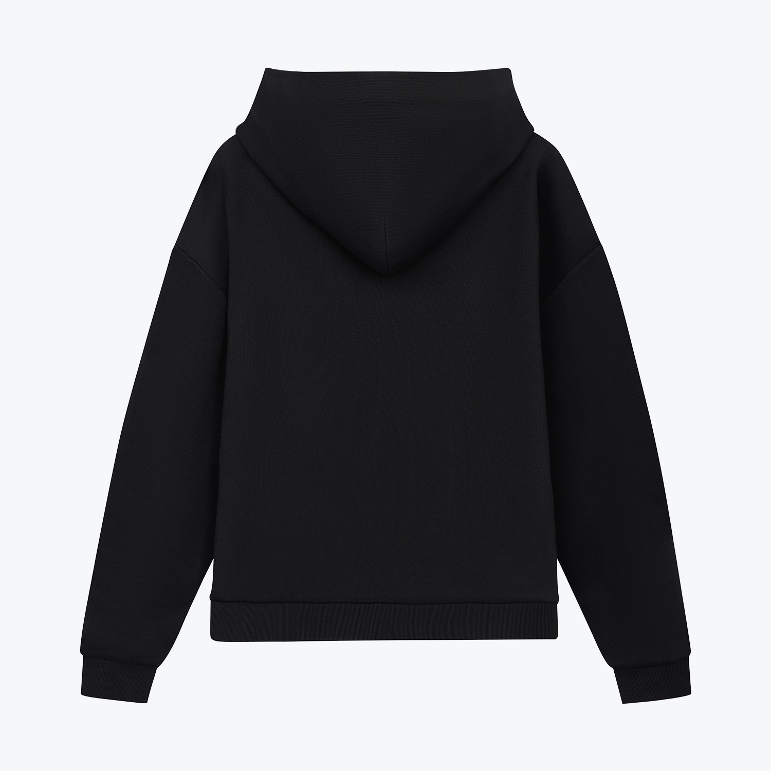 Худи релакс унисекс Баланс (Balance), с начесом, черный, размер 3XL/4XL