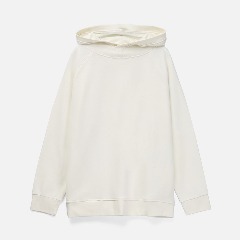 Худи унисекс H5, молочно-белое