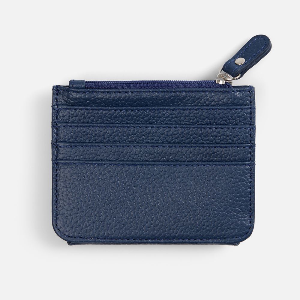 Картхолдер на молнии Unison, синий