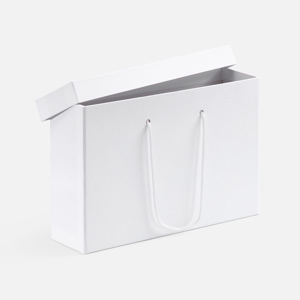 Коробка Handgrip, горизонтальная, белая