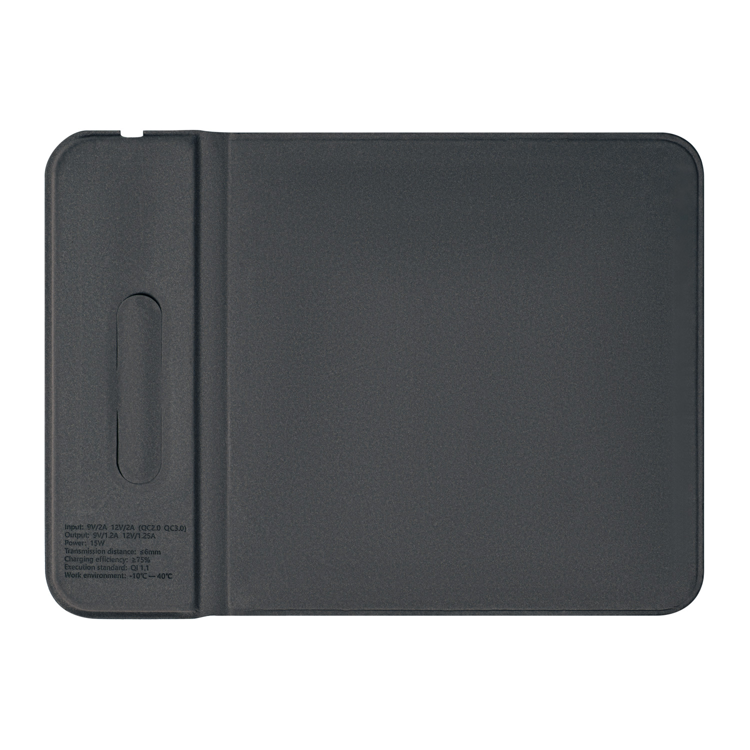 Коврик для мыши с беспроводным зарядным устройством 15W Онор (Honor), синий