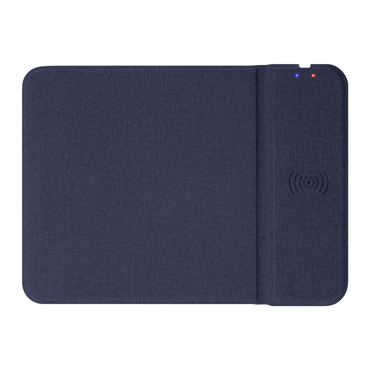 Коврик для мыши с беспроводным зарядным устройством 15W Онор (Honor), синий