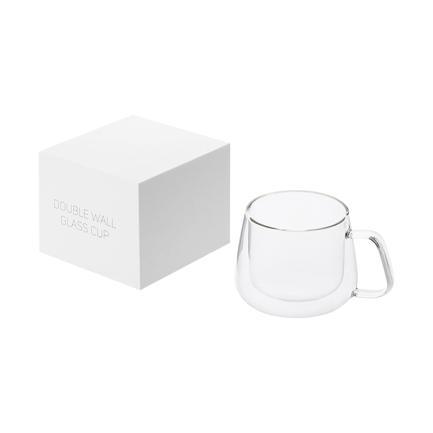 Кружка стеклянная с двойными стенками Дольче (Dolce)