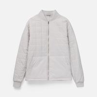 Куртка унисекс Warmbridge, светло-серая, размер L