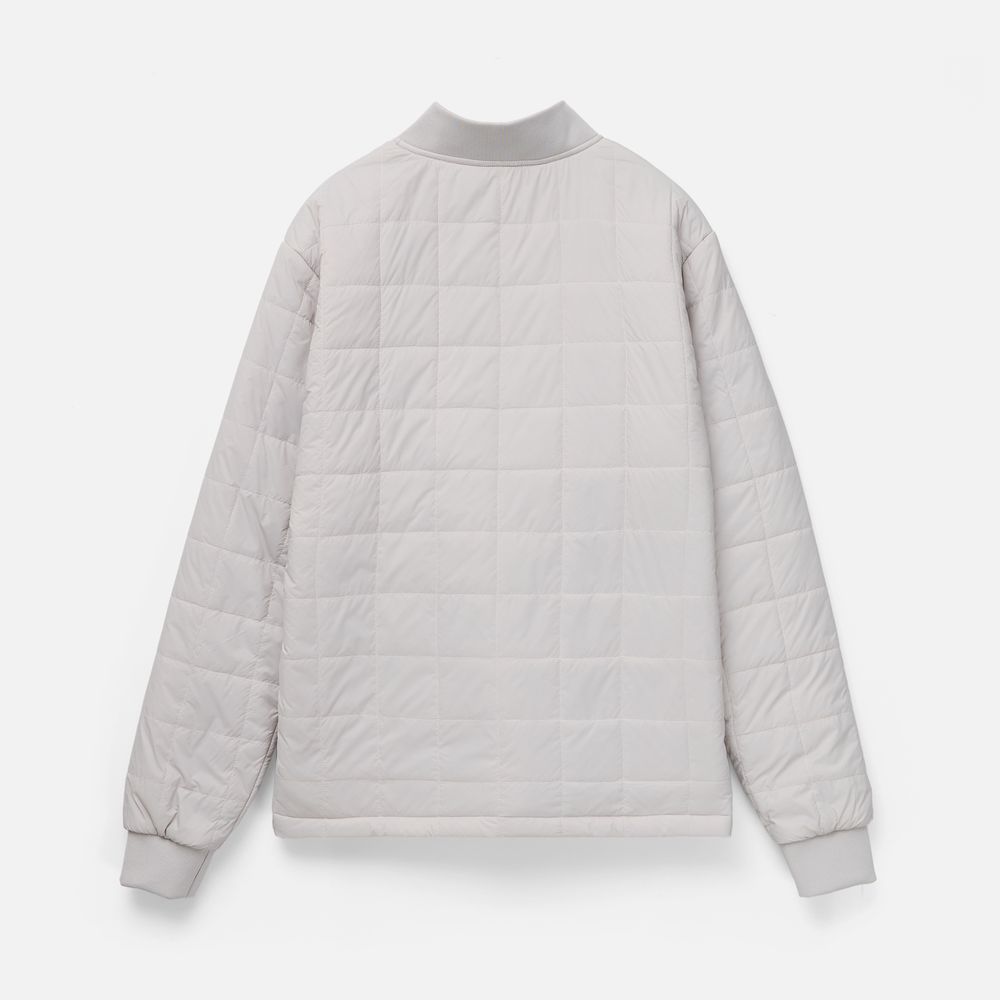 Куртка унисекс Warmbridge, светло-серая