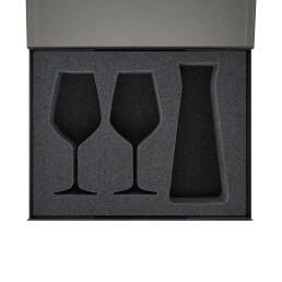 Ложемент под 2 бокала для вина + декантер в большую коробку-трансформер (арт. 695722)