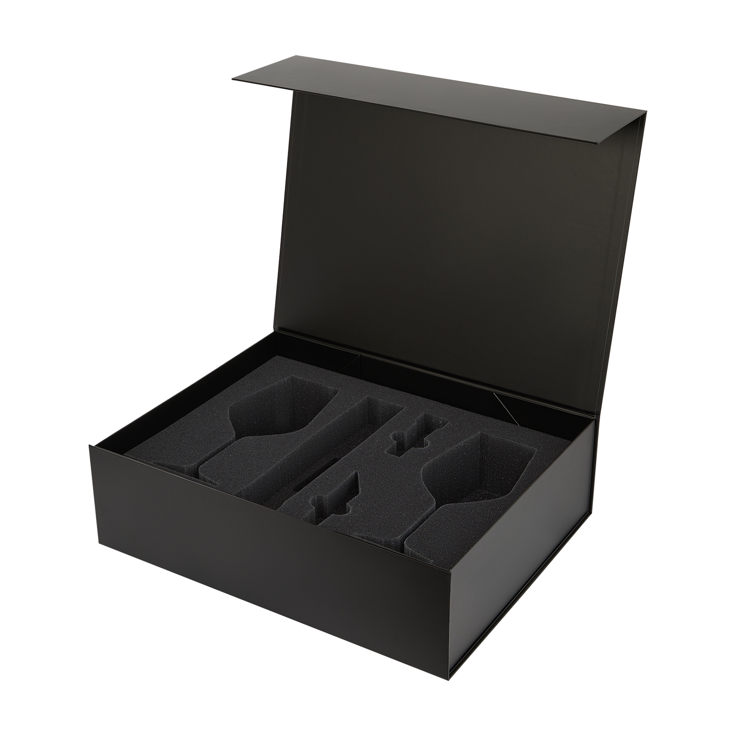 Ложемент под 2 бокала для вина + набор для вина Сакраменто (Sacramento) в большую коробку-трансформер (арт. 695722)