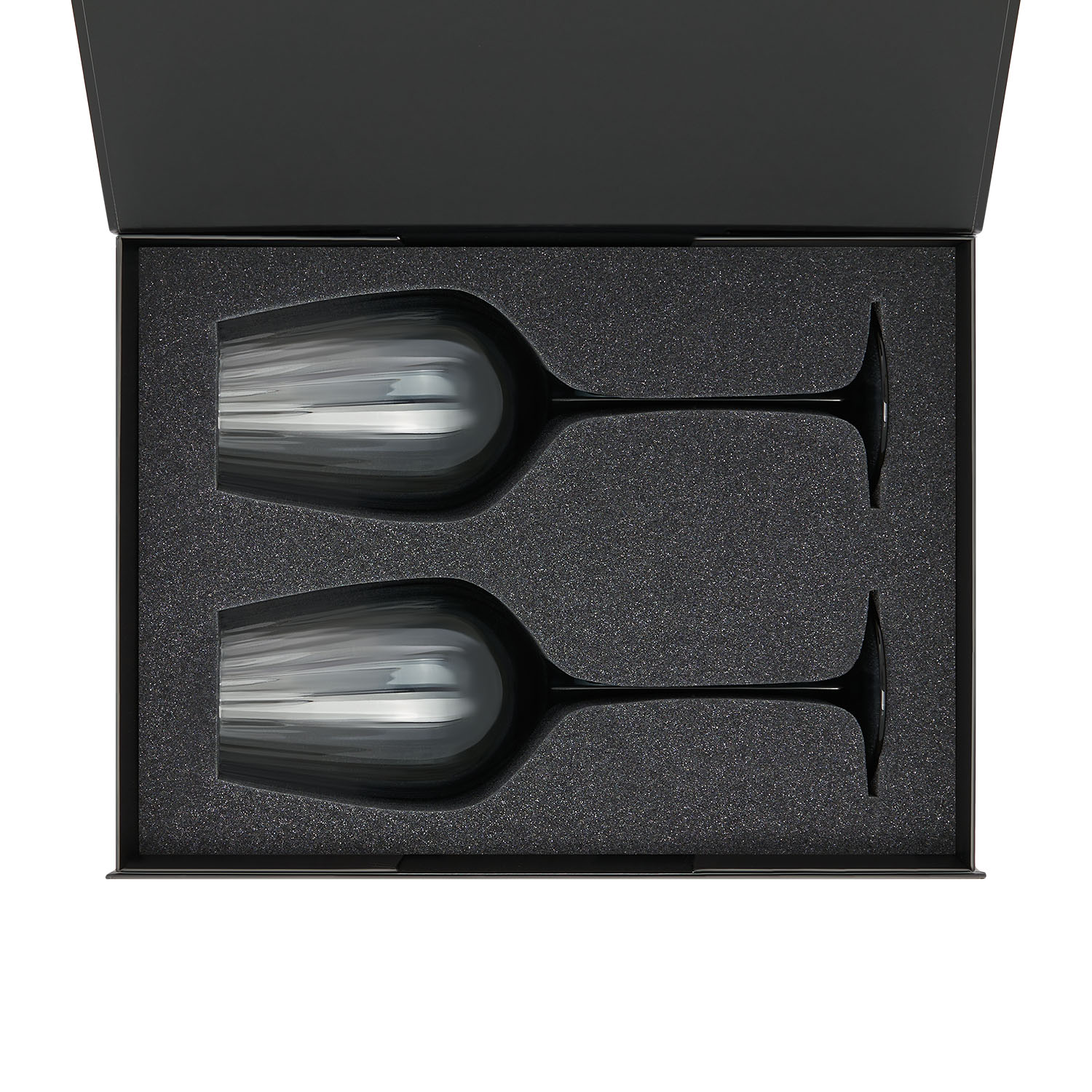 Ложемент под 2 бокала для вина (рифленое стекло) в среднюю коробку-трансформер (арт. 695721)