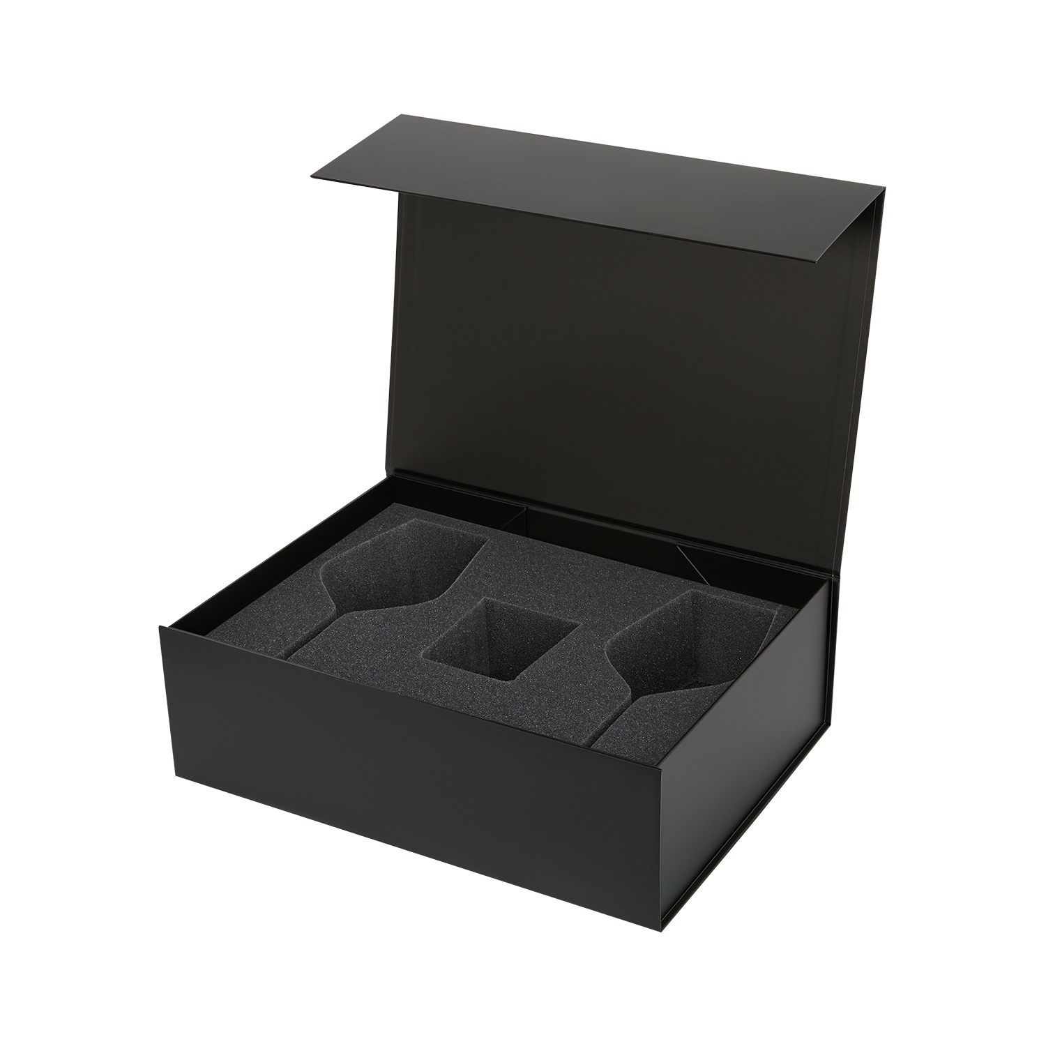 Ложемент под свечу Энигма (Enigma) + 2 бокала для вина в среднюю коробку-трансформер (арт. 695721)