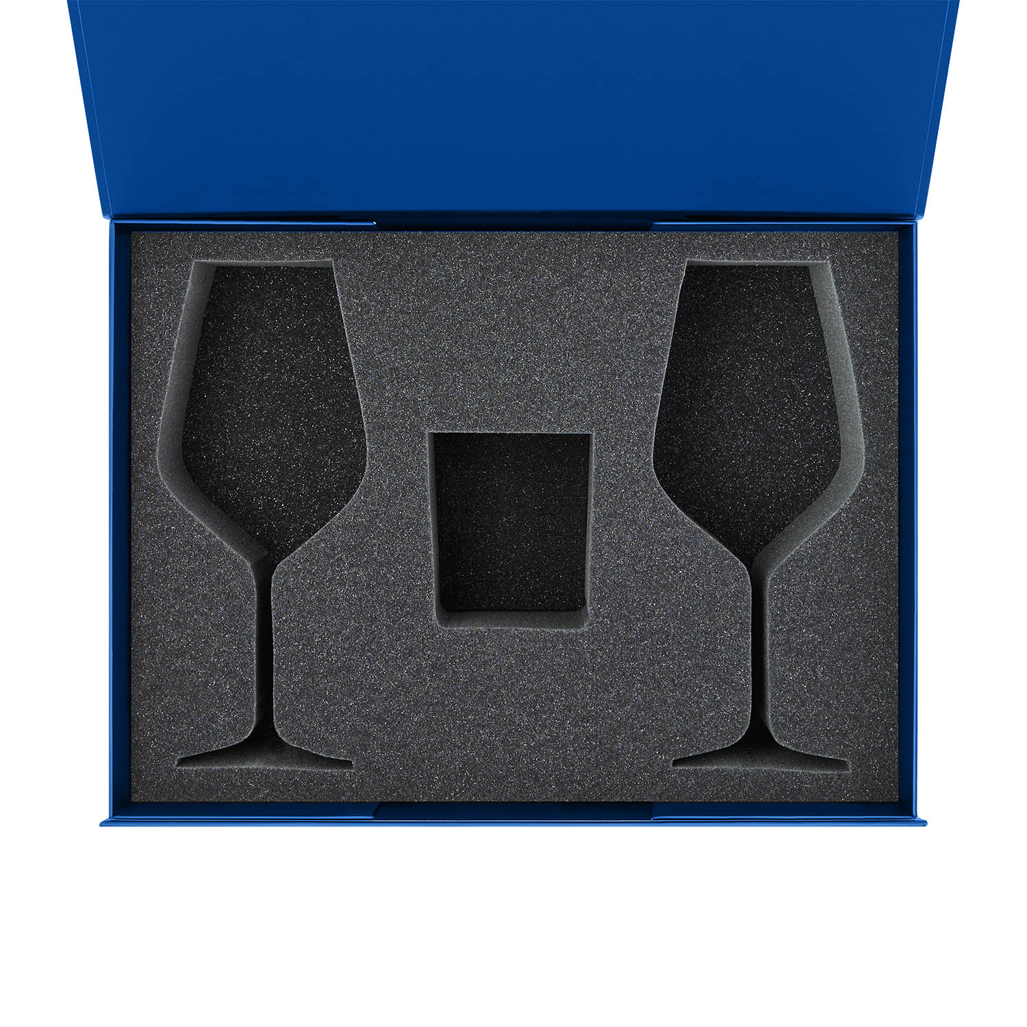 Ложемент под свечу Энигма (Enigma) + 2 бокала для вина в среднюю коробку-трансформер (арт. 695721)