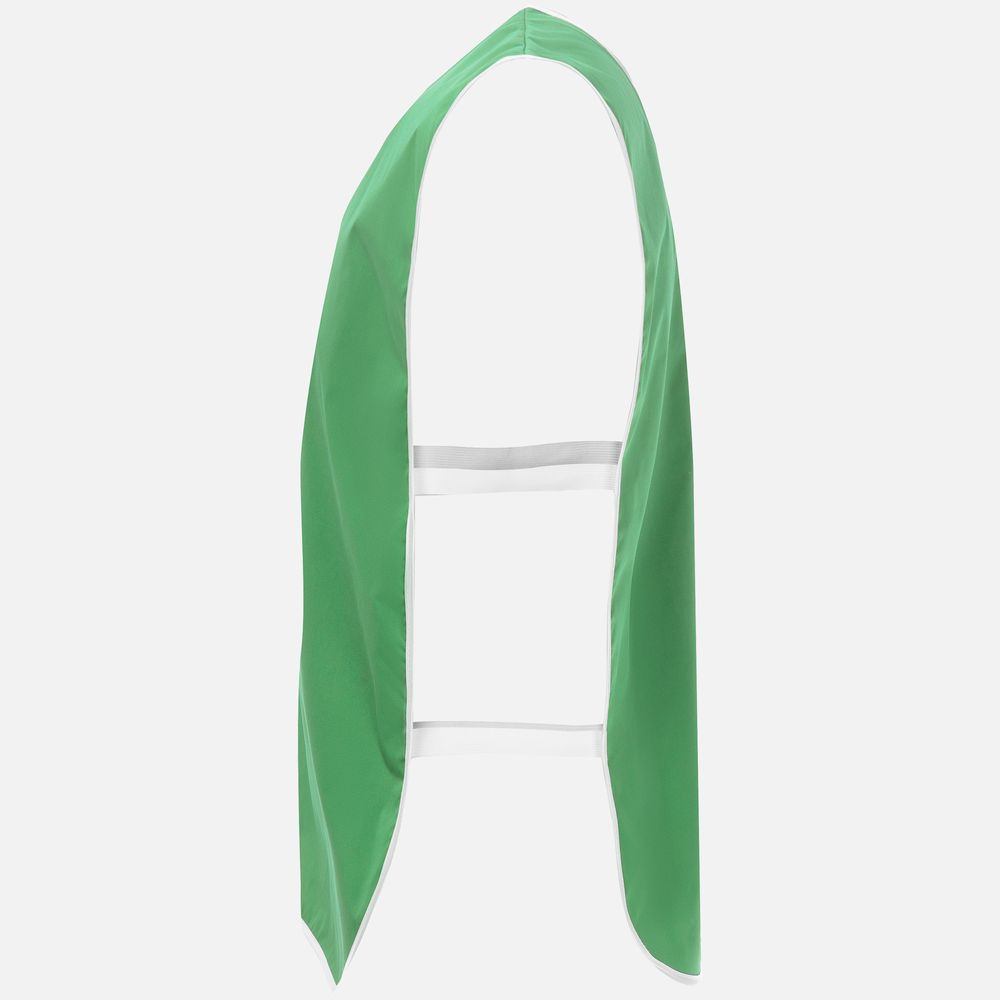 Манишка Member, зеленая с белым