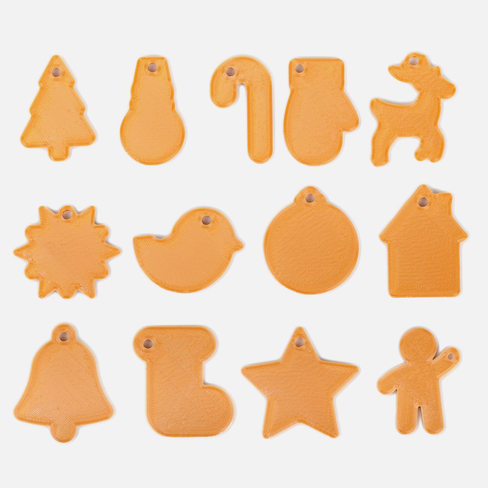 Мини-подвеска «Пряник», 3D-печать на заказ, носочек