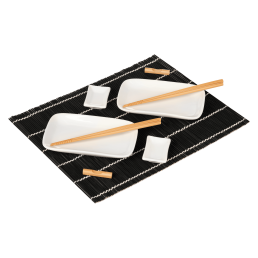 Набор для сервировки суши Токио (Tokyo) (10 предметов), черный