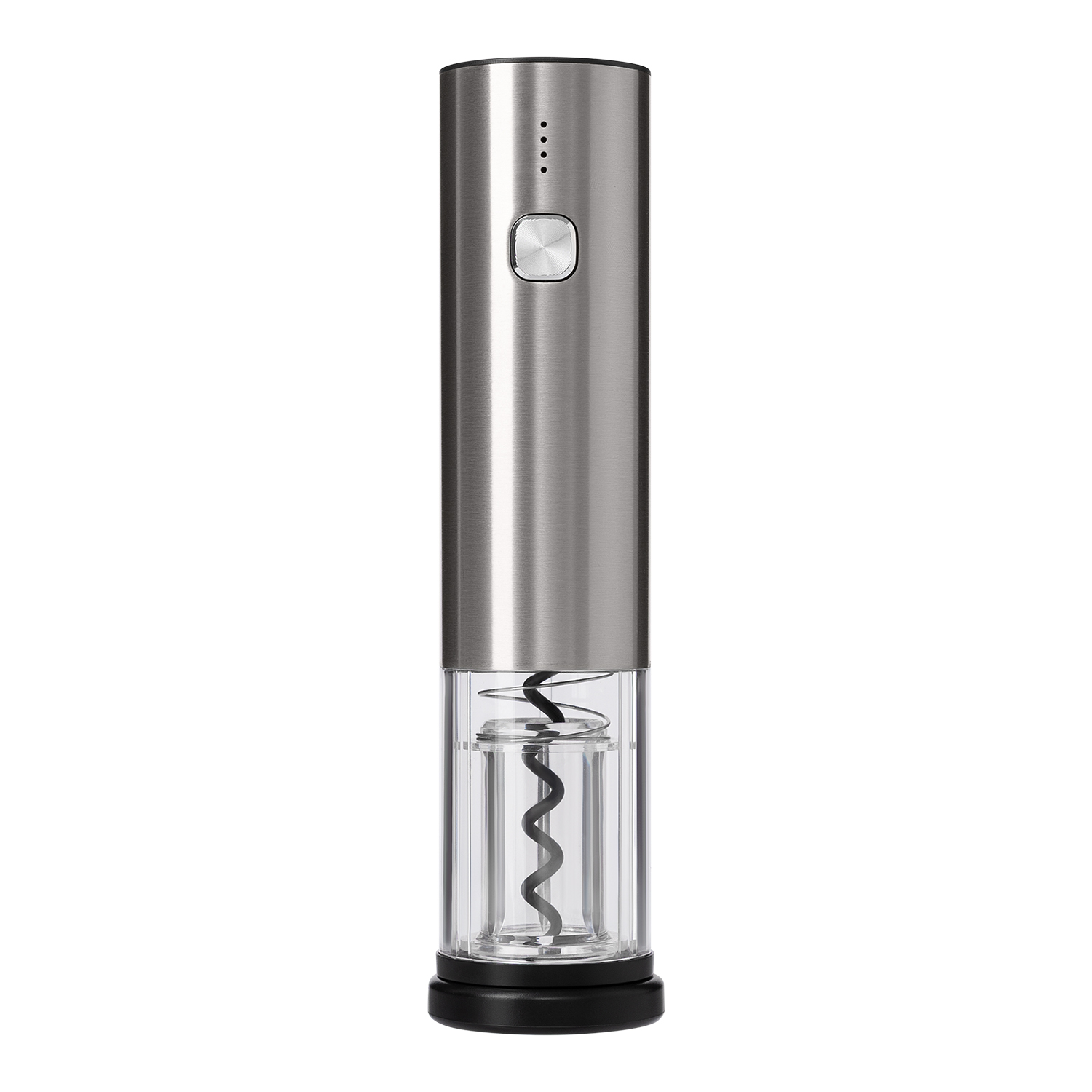 Набор для вина с электрическим штопором Винтаро (Vintaro), серебряный