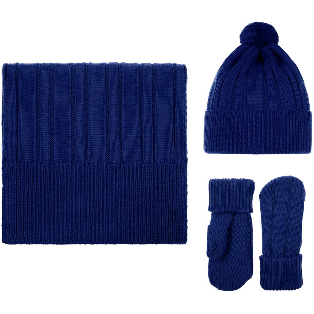 Набор Knit Beat, темно-синий