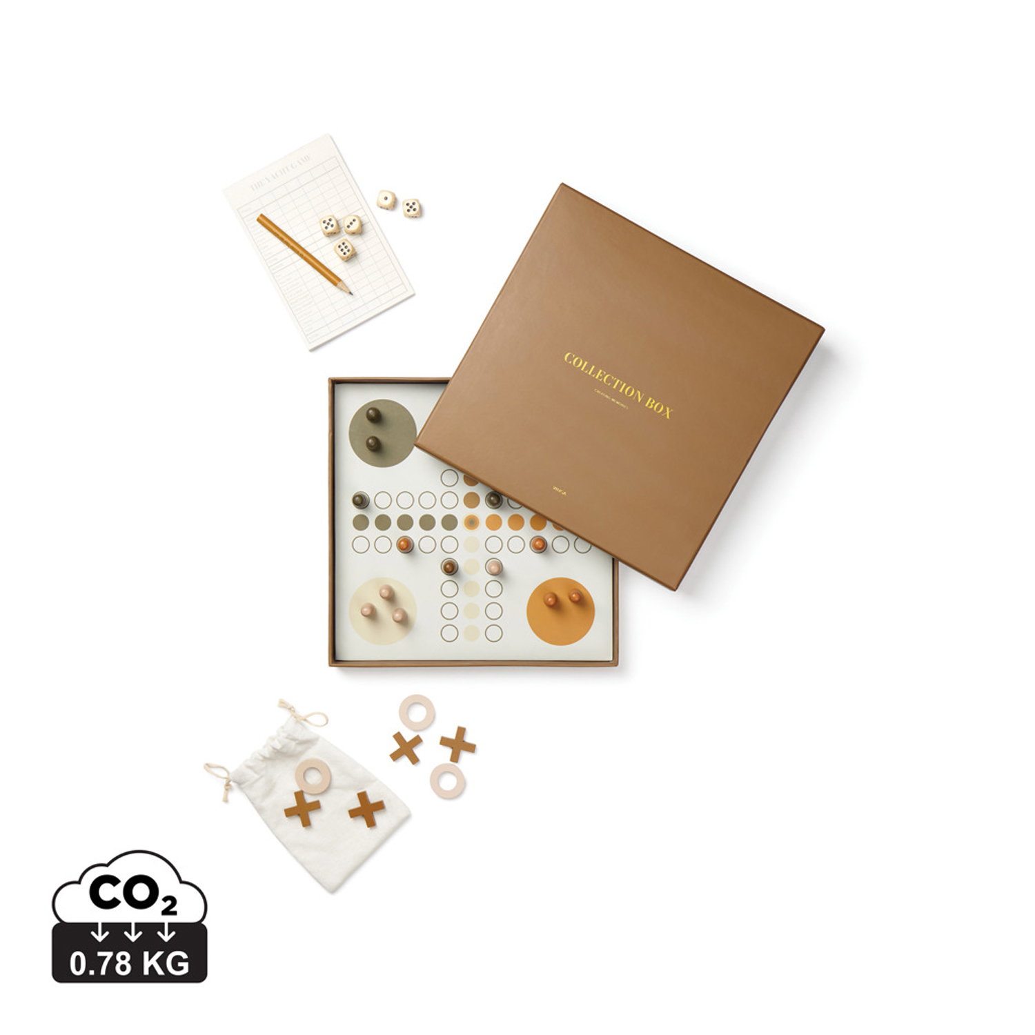 Набор настольных игр 3 в 1 VINGA Collection Box