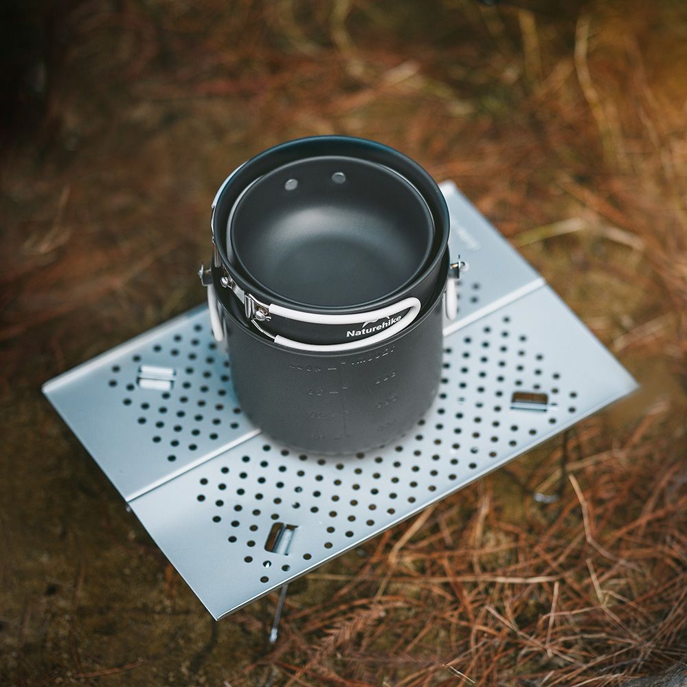 Набор посуды Naturehike NH18T018-G, серый