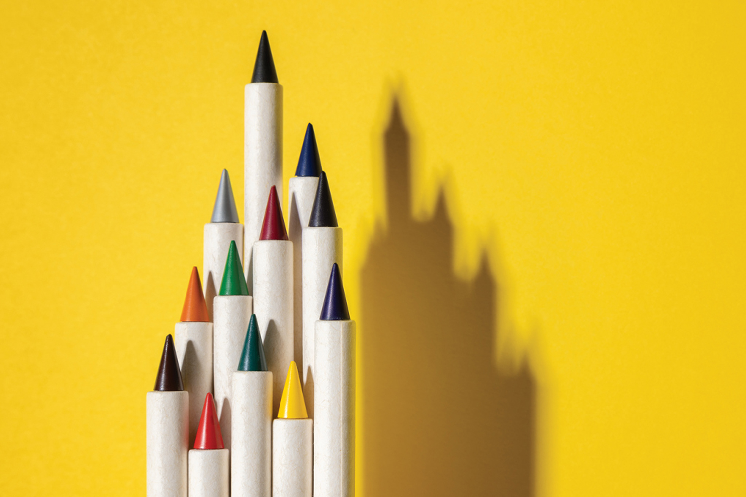 Набор вечных цветных карандашей Micki Infinity GRS, 12 шт