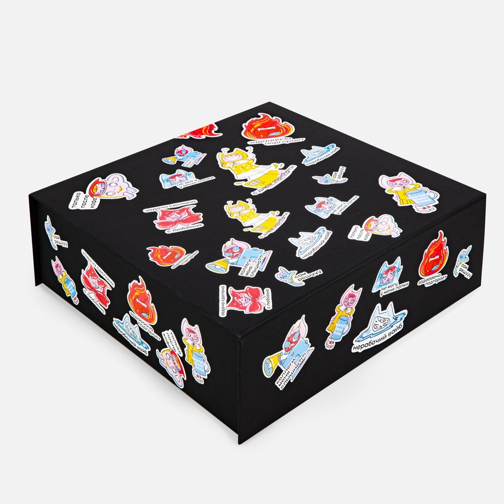 Наклейки ПВХ Sticker Pack на заказ, S