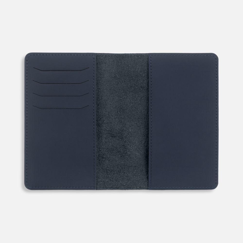 Обложка для паспорта Alaska, синяя