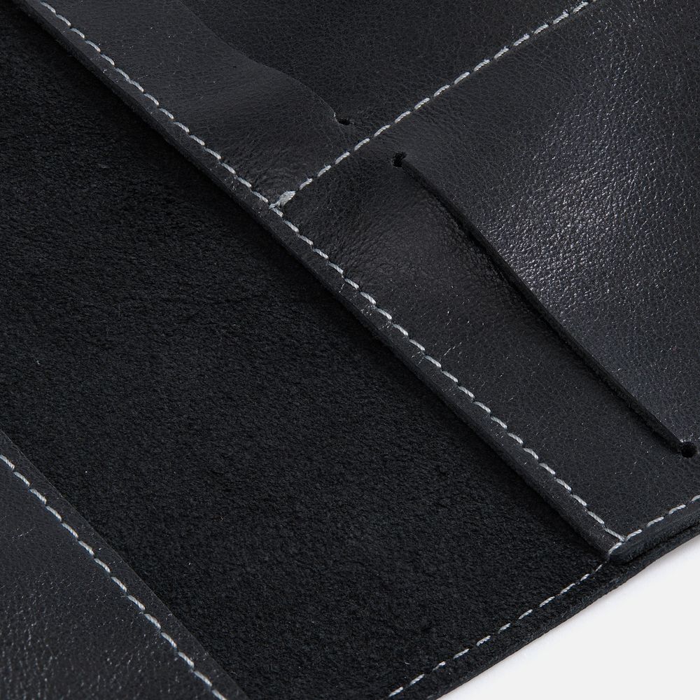 Обложка для паспорта Apache, ver.2, черная