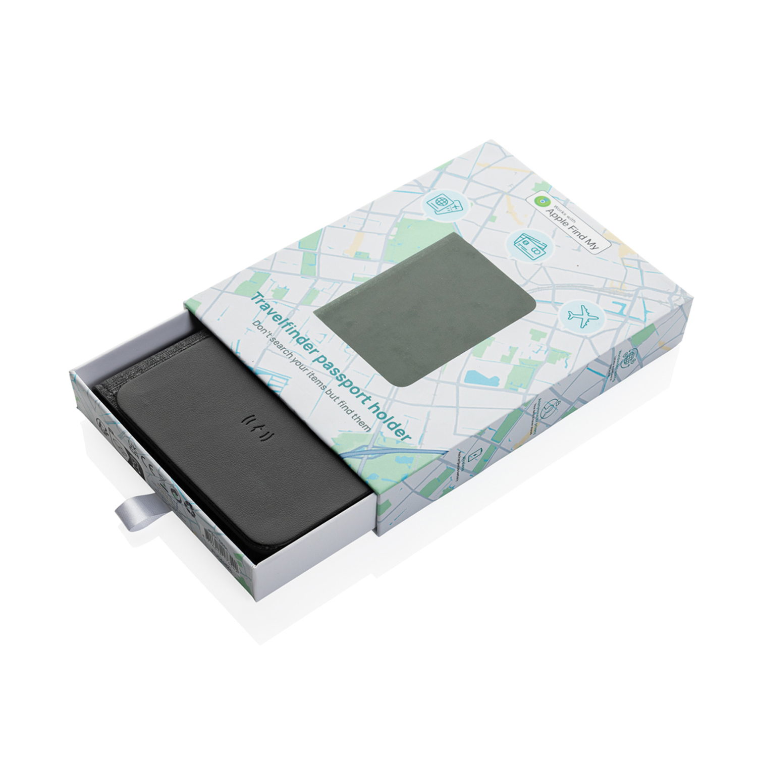 Обложка для паспорта Travelfinder с технологией Find My