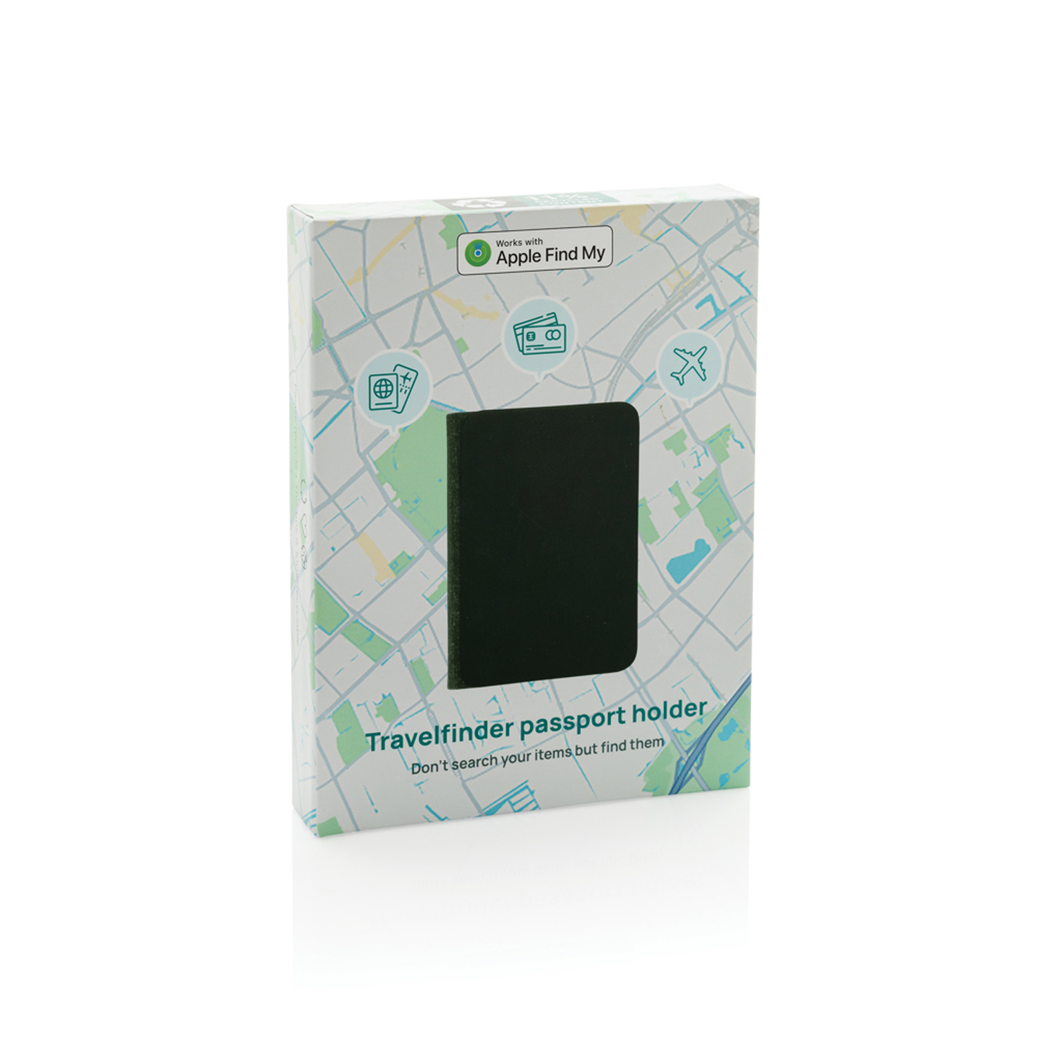 Обложка для паспорта Travelfinder с технологией Find My