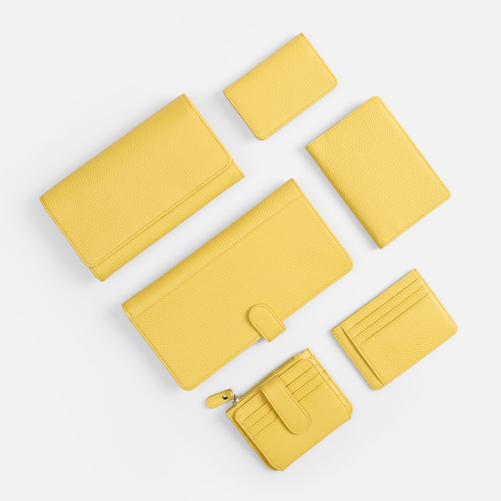 Обложка для паспорта Unison, желтая