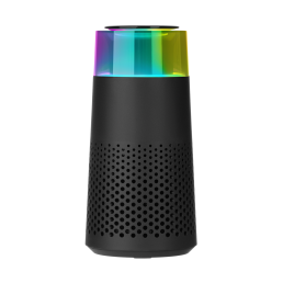 Очиститель воздуха с подсветкой Пьюр (Pure), черный