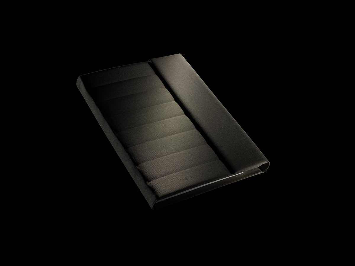 Органайзер Impact из rPET Aware™ с магнитной застежкой, А5