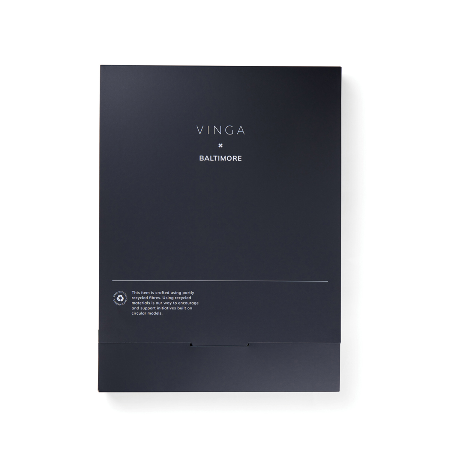 Органайзер VINGA Baltimore из переработанного PU RCS, A4