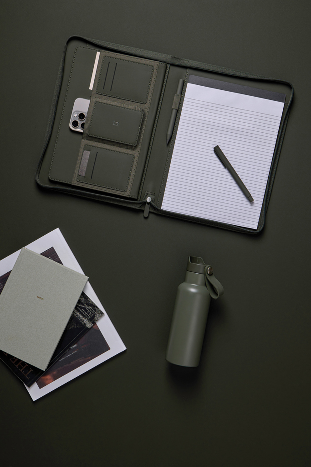 Органайзер VINGA Baltimore из переработанного PU RCS, A4