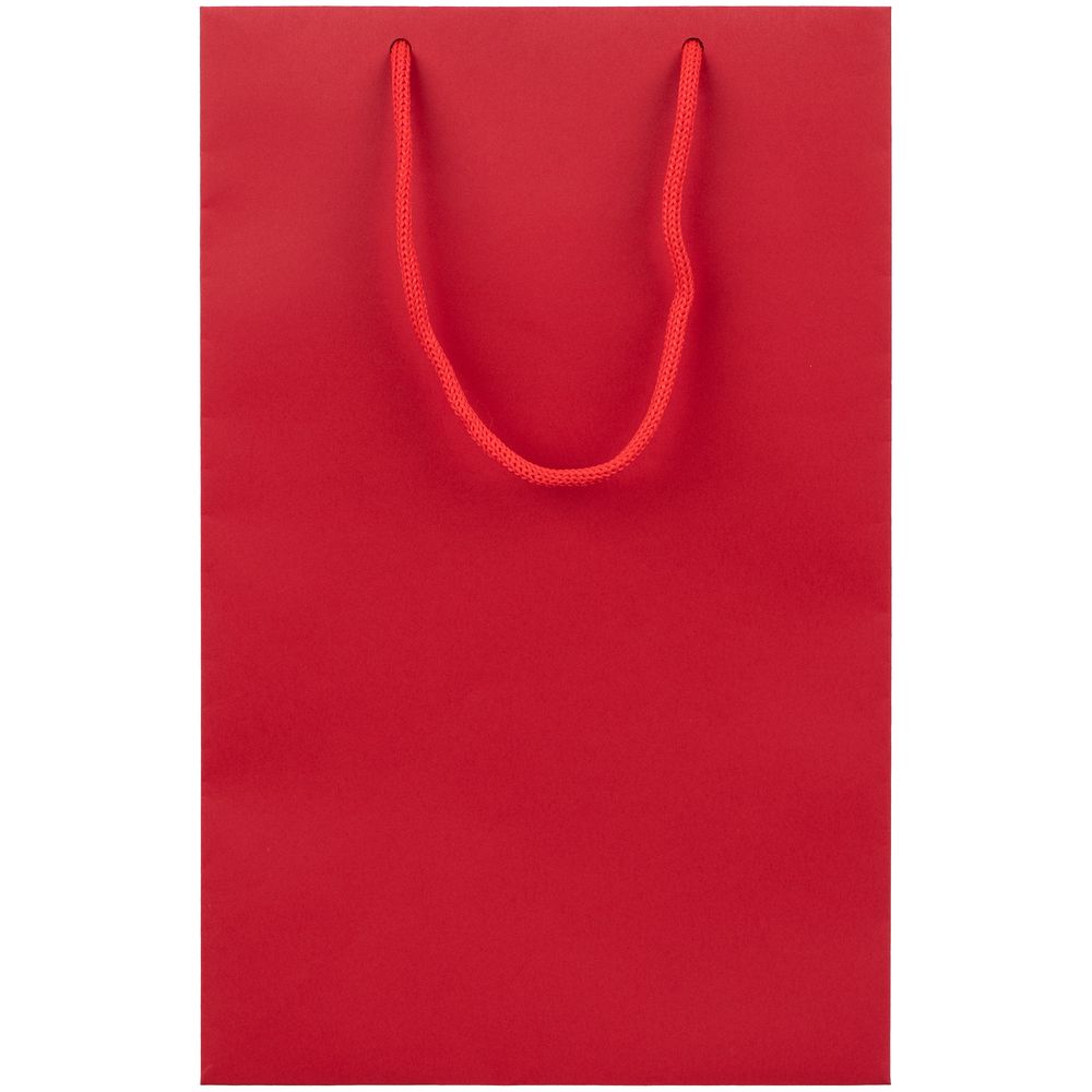 Пакет бумажный Porta S, вертикальный, красный