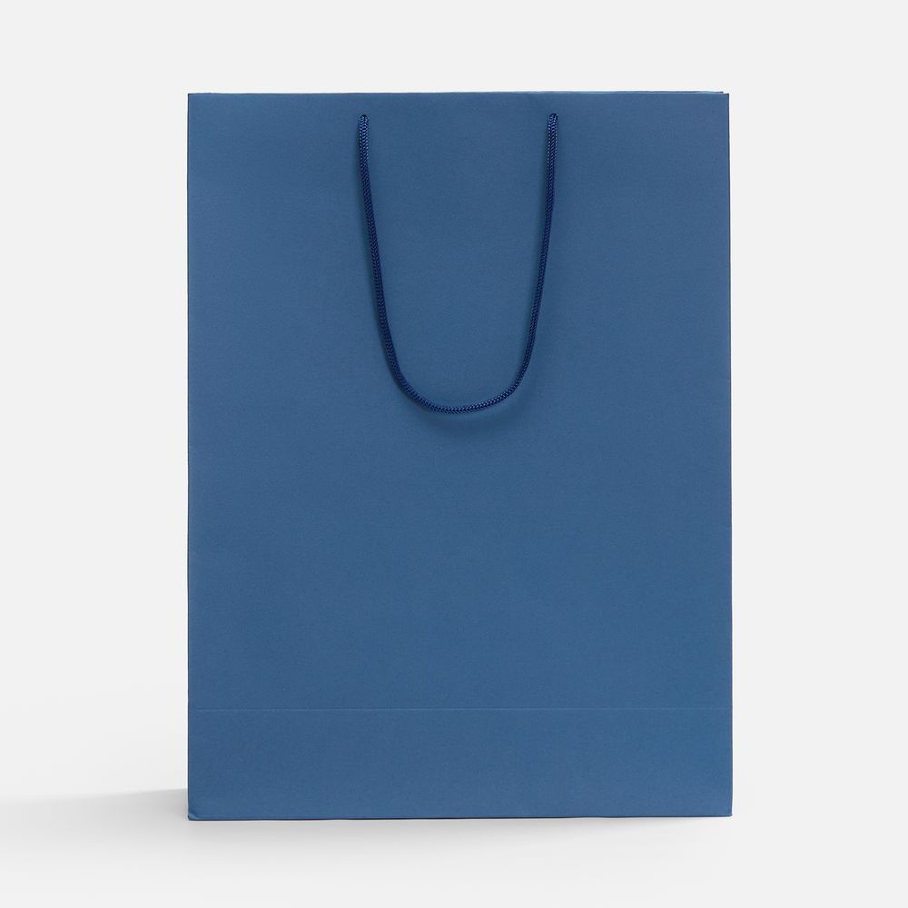Пакет бумажный Porta XL, синий
