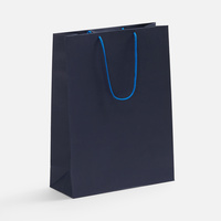 Пакет бумажный Porta XL, темно-синий