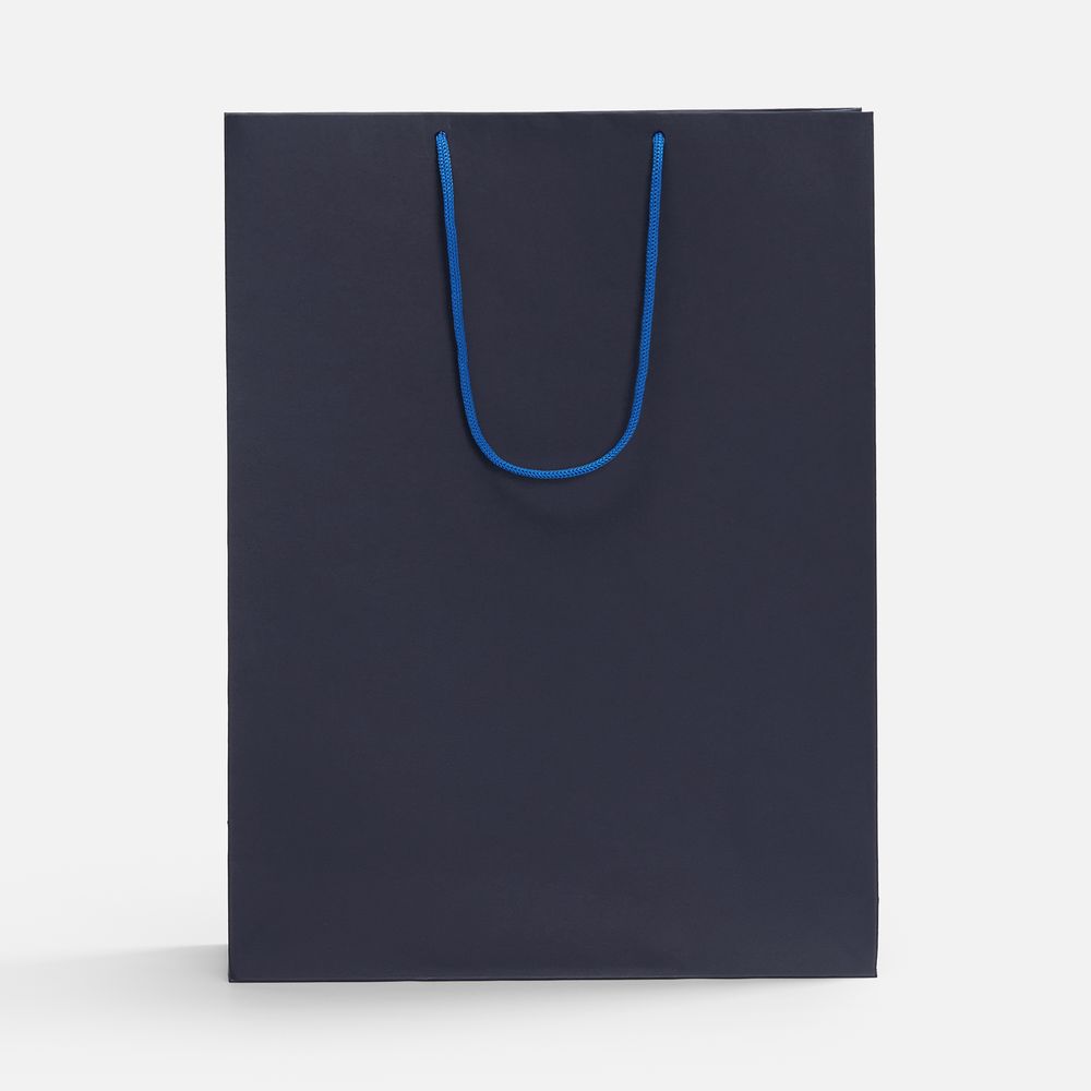 Пакет бумажный Porta XL, темно-синий