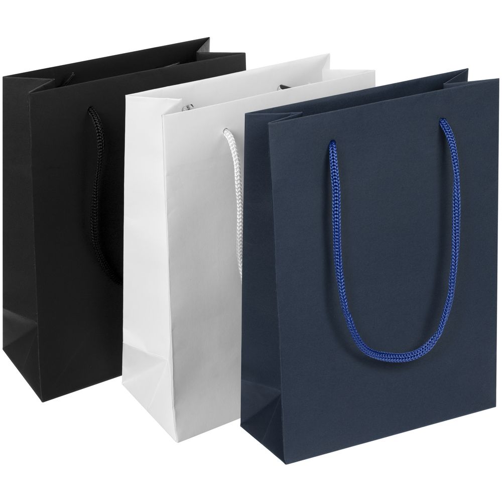 Пакет бумажный Vid S, черный