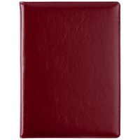 Папка адресная Signature, бордовая