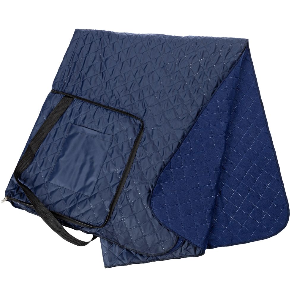 Плед для пикника Soft & Dry, темно-синий