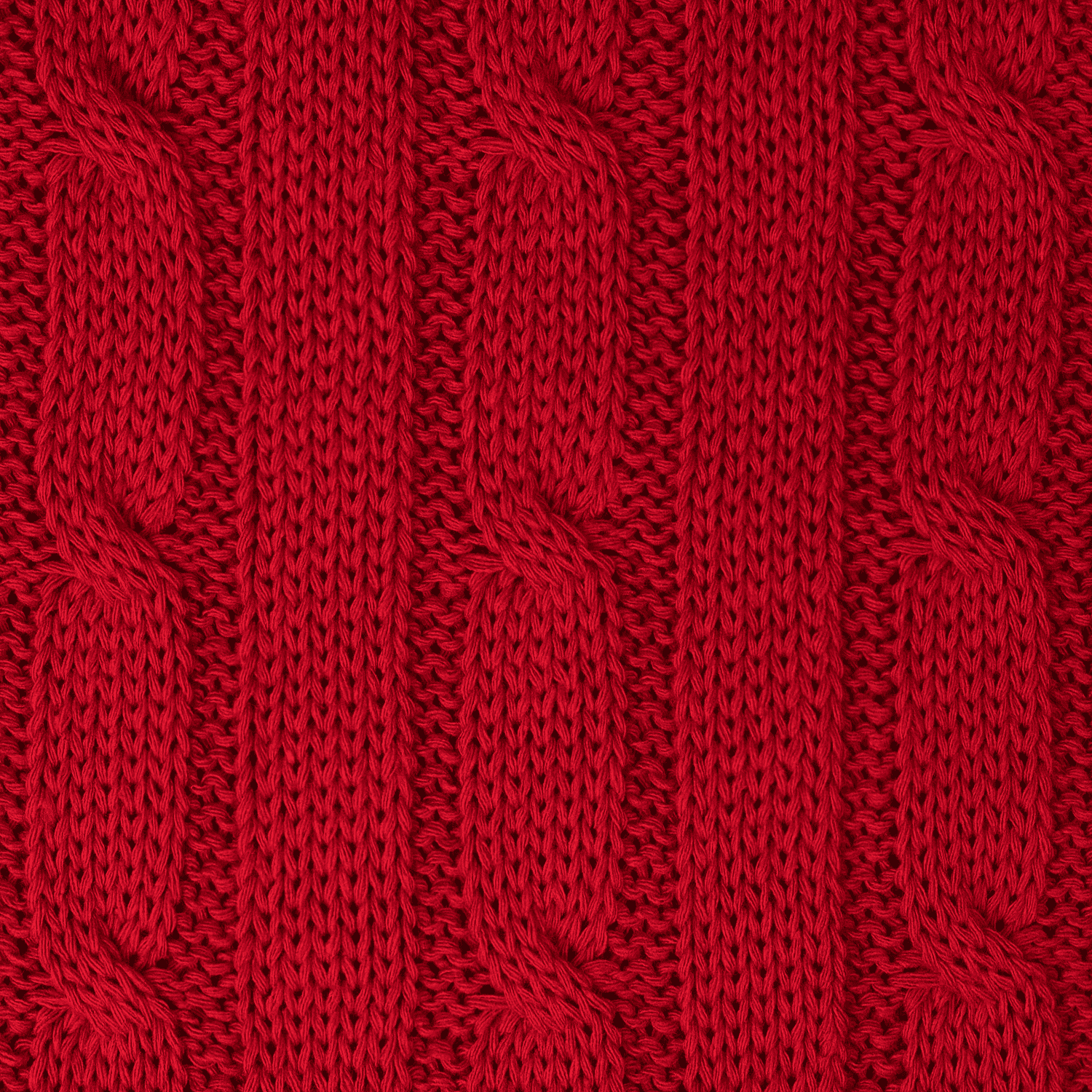 Плед Фадо (Fado) вязаный, красный (без подарочной коробки)