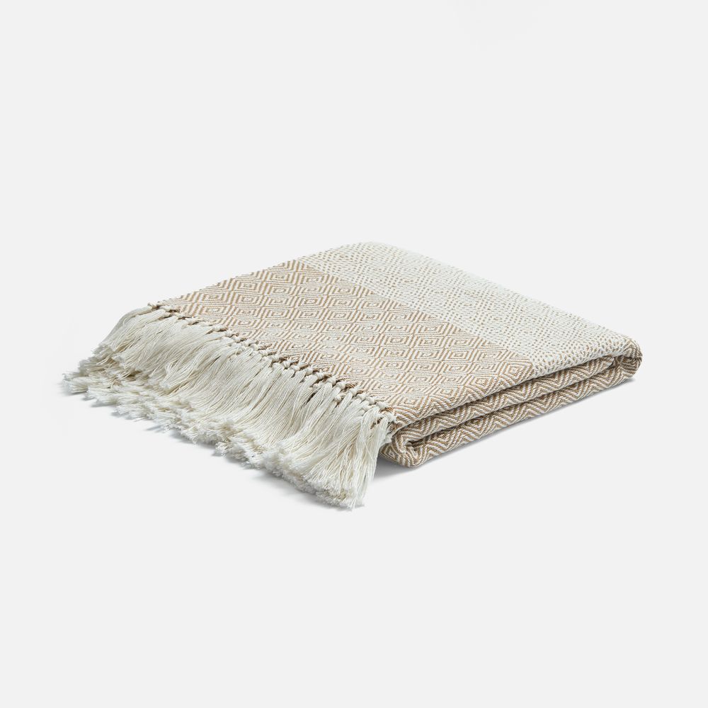 Плед Ladakh, бежевый